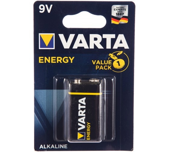Varta patarei ENERGY 9 V Alkaline