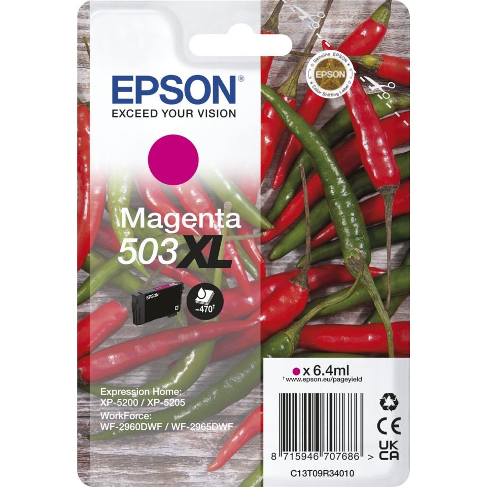 Epson ink cartridge magenta 503 XL          T 09R3