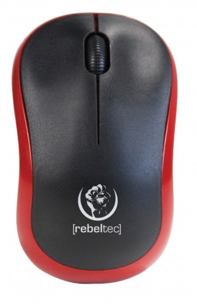Rebeltec hiir Wireless optical mouse METEOR punane