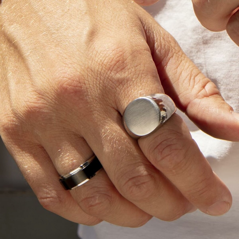 Lotus meeste sõrmus LS2399-3/120 Hõbedane