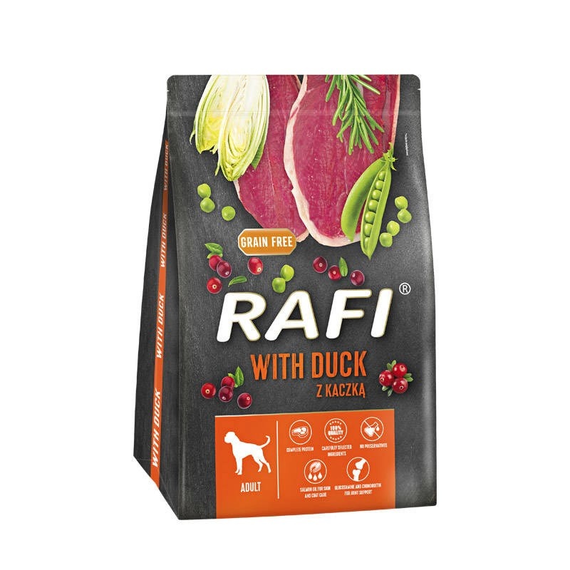 Dolina Noteci kuivtoit koerale RAFI Adult with Duck, 3kg