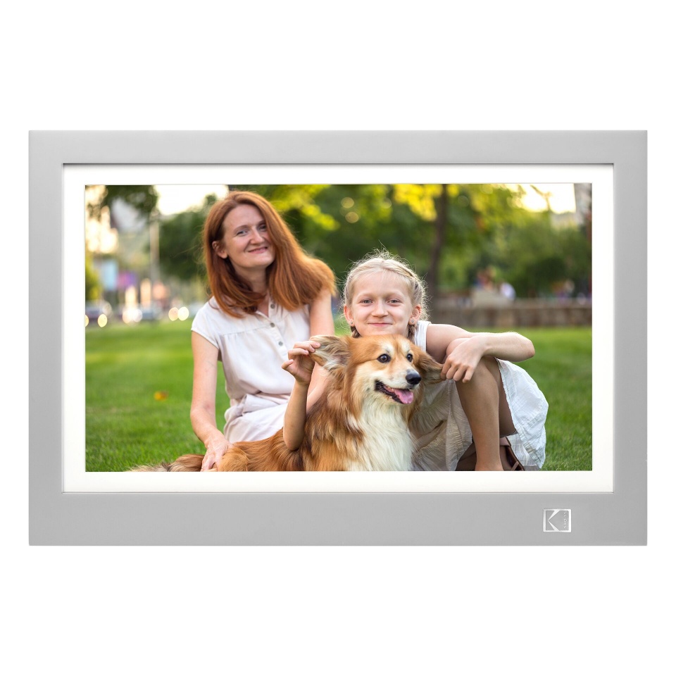 Kodak digitaalne pildiraam RWF-116B Wi-Fi hall/valge