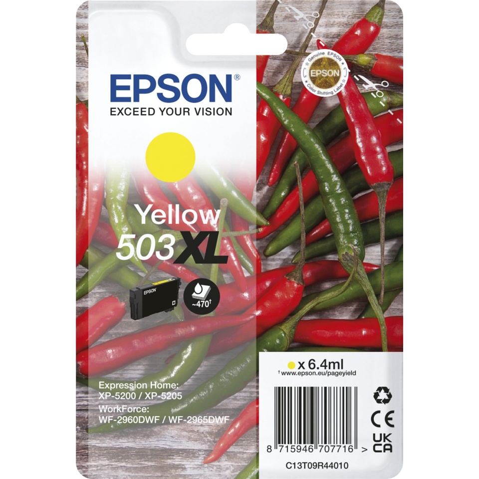 Epson ink cartridge yellow 503 XL          T 09R4