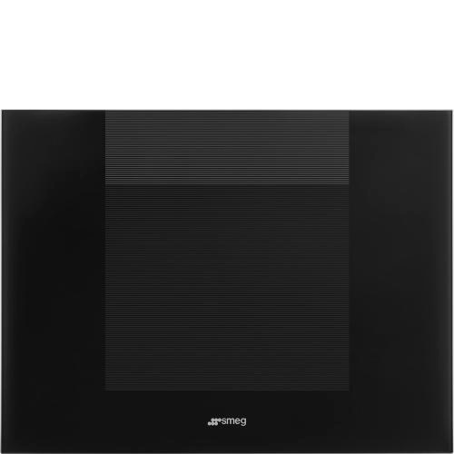 SMEG veinikülmik CVI120B3E Linea, integreeritav, 45cm, puutetundlik, klaasuks, 37dB, must