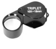 Balloon luup Jewelry Magnifier Triplet 10x 18mm
