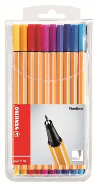 Stabilo tindipliiats Stabilo point 88 20 värvi (bl)