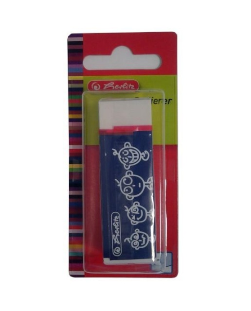 Herlitz kustukumm valge, blistris