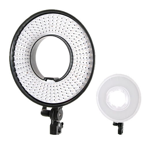 Falcon Eyes Bi-Color LED Ring Lamp Dimmable DVR-300DVC on 230V