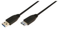 Logilink kaabel USB3.0 Extension Cable USB-A 2m