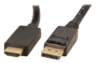 LogiLink kaabel Display port (20-pin male) -> HDMI type A (19 pin) male 2 m, must