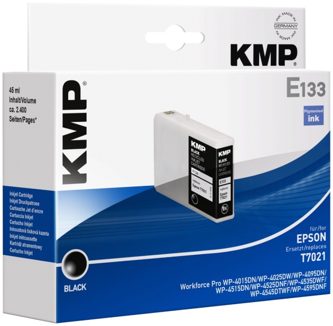 KMP tindikassett E133 must asendustoode: T7021