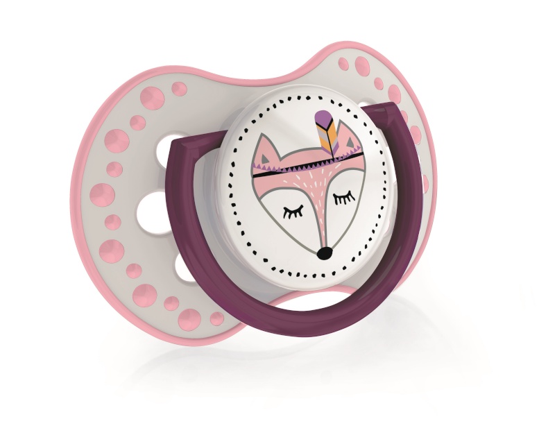 Lovi rõngaslutt silikoon Indian summer 6-18kuud 2tk, 22/857girl