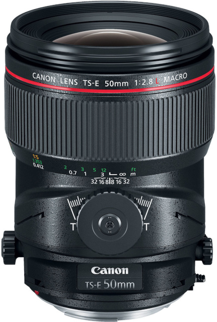 Canon objektiiv TS-E 50mm F2.8 L Macro
