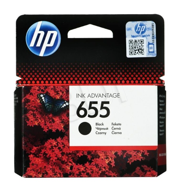 HP tindikassett no. 655 must 