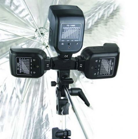 Falcon Eyes Triflash holder HS3-57P