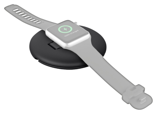 Belkin laadimisalus Travel Stand for Apple Watch, must (F8J218BT)