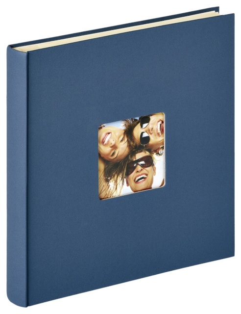 Walther fotoalbum Fun sinine 33x33,5 50 weiße S. selbstklebend SK110L