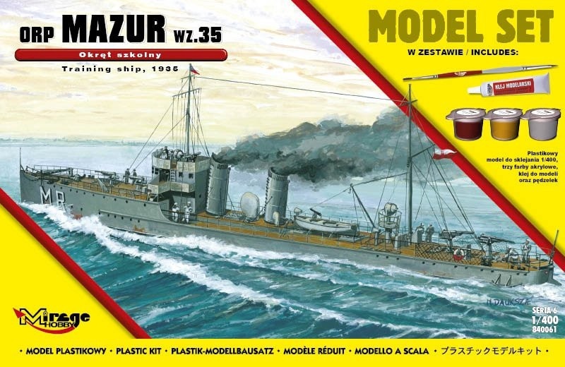 Mirage ORP Mazur wz.35 (Polish School Ship)