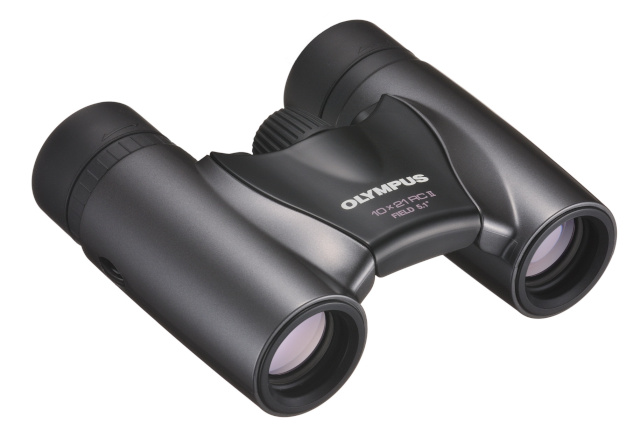 Olympus binokkel Slim 10x21 RC II tumehõbe