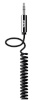 Belkin audiokaabel 3.5mm coiled Aux 1.8m In must