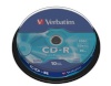 Verbatim toorikud CD-R 52x 700MB 10tk Cake Box DL Extra Protection 43437