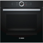 Bosch integreeritav ahi Oven HBG632BB1S Multifunctional, 71 L, must, activeClean pyrolysis, Rotary switch, Height 59,5 cm, Width 59,5 cm, Integrated timer, Built-in