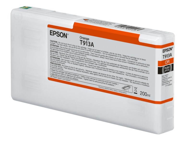 Epson tindikassett oranž T 913 200ml T 913A