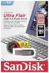 Sandisk mälupulk Cruzer Ultra Flair 256GB USB 3.0 SDCZ73-256G-G46