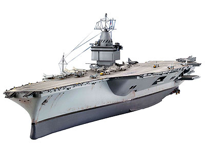 Revell liimitav mudel Nuclear Carrier U.S.S. Enterprise 1:720